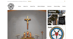 Desktop Screenshot of christlutherancleveland.org